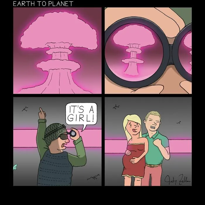 This Artist Makes Comics About Absurd And Fun Situations That Might Make You Laugh (40 Pics)