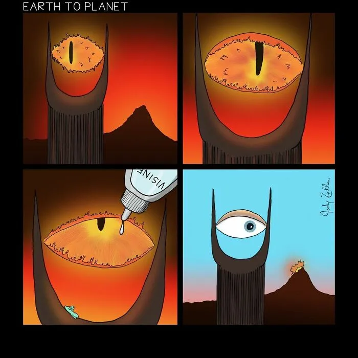 This Artist Makes Comics About Absurd And Fun Situations That Might Make You Laugh (40 Pics)