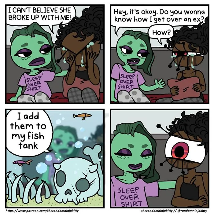 Artist Illustrates 40 Comics About Everyday Problems That Her 98k Fans Relate To (New Pics)