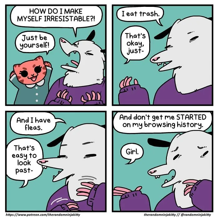 Artist Illustrates 40 Comics About Everyday Problems That Her 98k Fans Relate To (New Pics)
