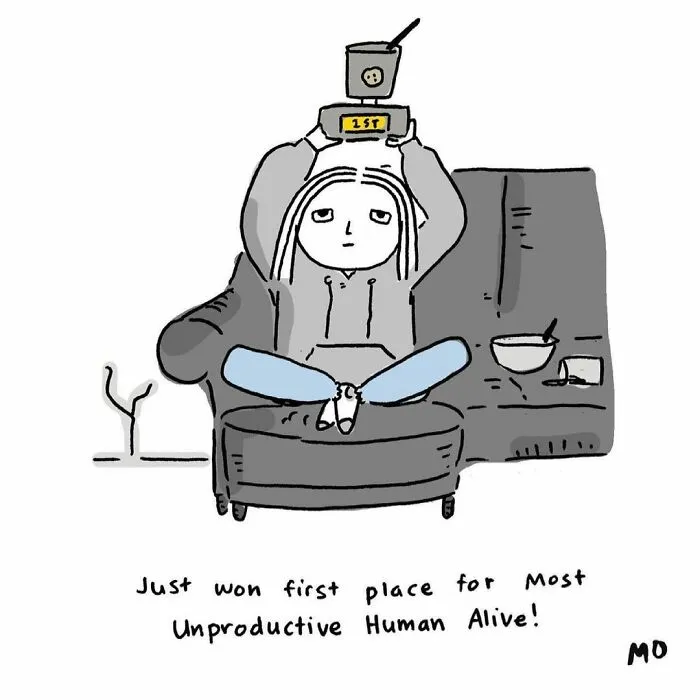 40 Sarcastic And Relatable Comics About Reluctant Adults By This Artist