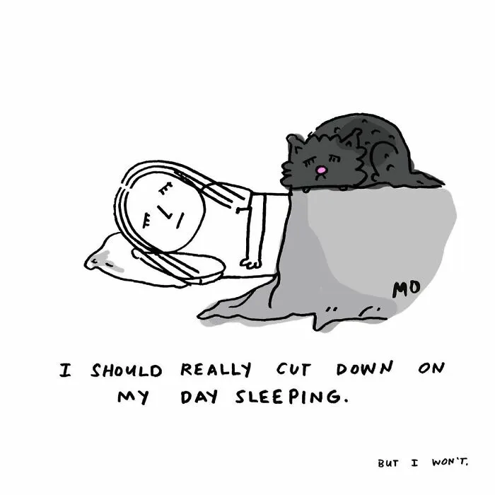 40 Sarcastic And Relatable Comics About Reluctant Adults By This Artist