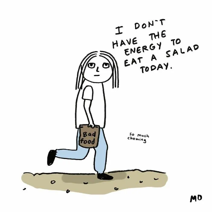40 Sarcastic And Relatable Comics About Reluctant Adults By This Artist