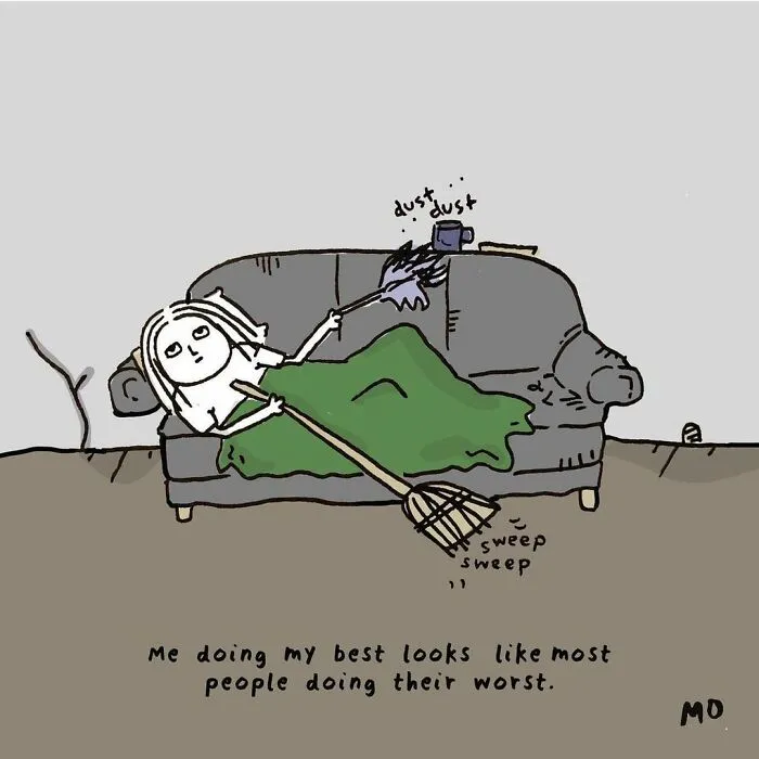 40 Sarcastic And Relatable Comics About Reluctant Adults By This Artist