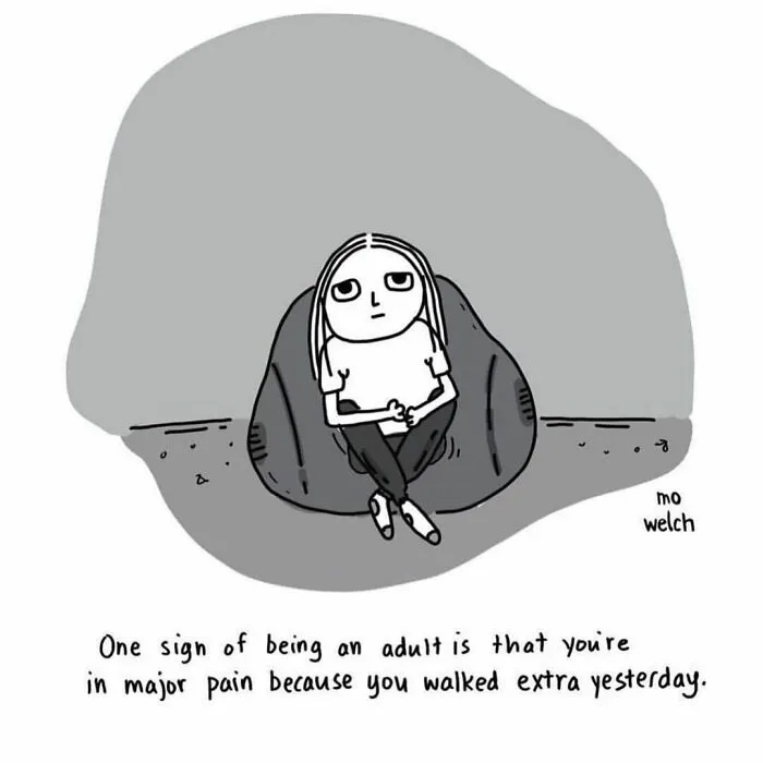 40 Sarcastic And Relatable Comics About Reluctant Adults By This Artist