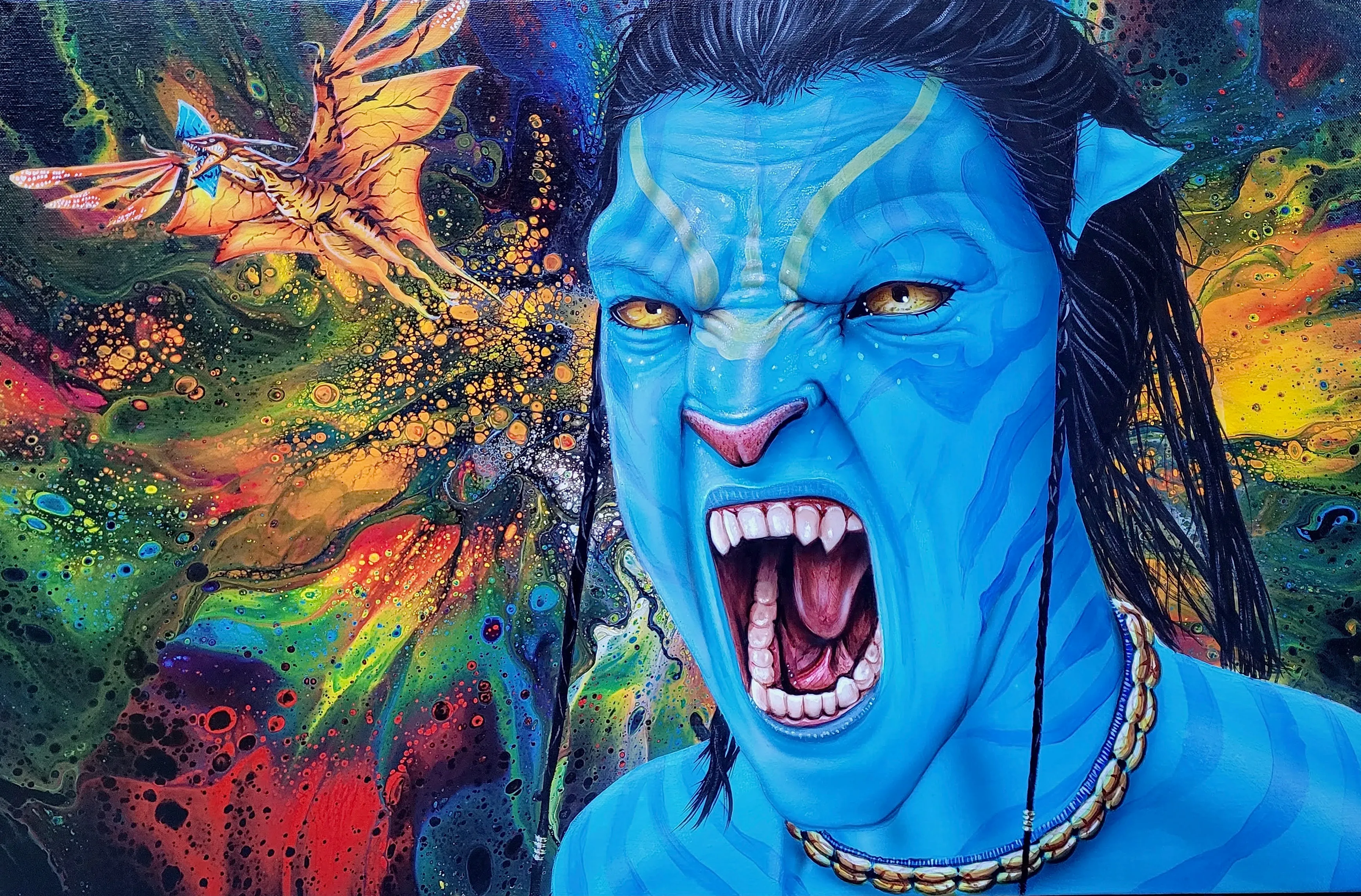 Some Of My Favorite Movie Characters Brought To Life Through My Artwork.