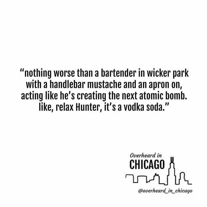 30 Times People Overheard Bizarre And Funny Conversations In Chicago And Just Had To Share