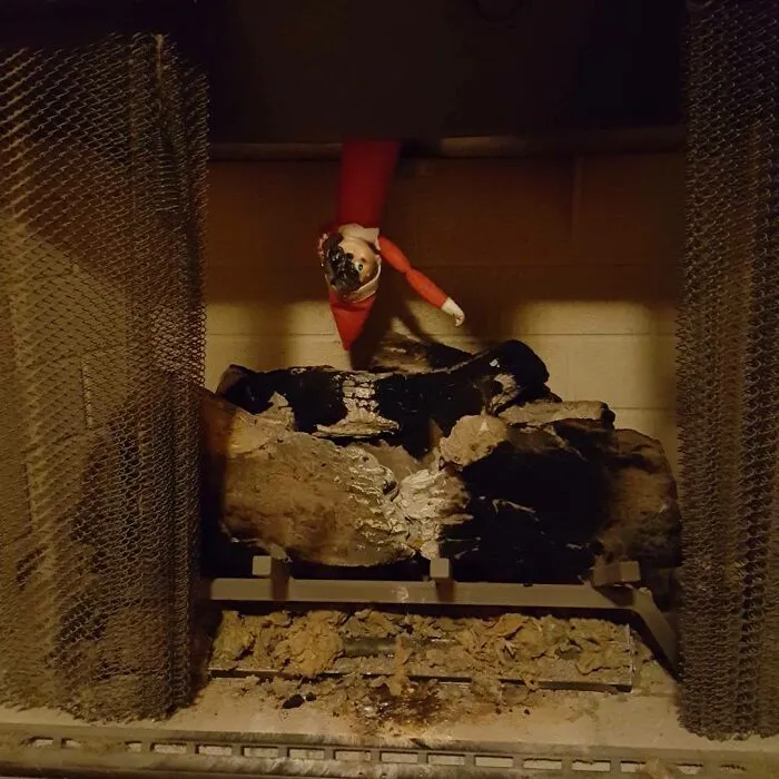Well I Guess I Should Have Checked To Make Sure That There Wasn't A F***ing Elf In The Fireplace Before Turning It On