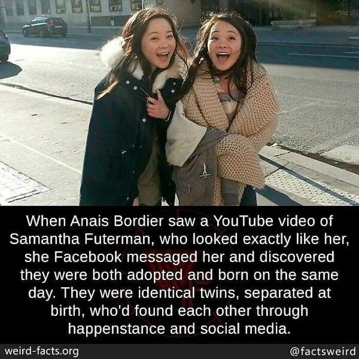 Twins Reunited by Chance