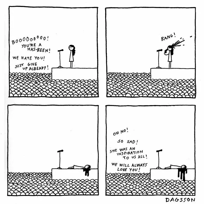 Icelandic Cartoonist Reveals His Grim Sense Of Humor, And Here Are 40 Cartoons To Prove It (New Pics)