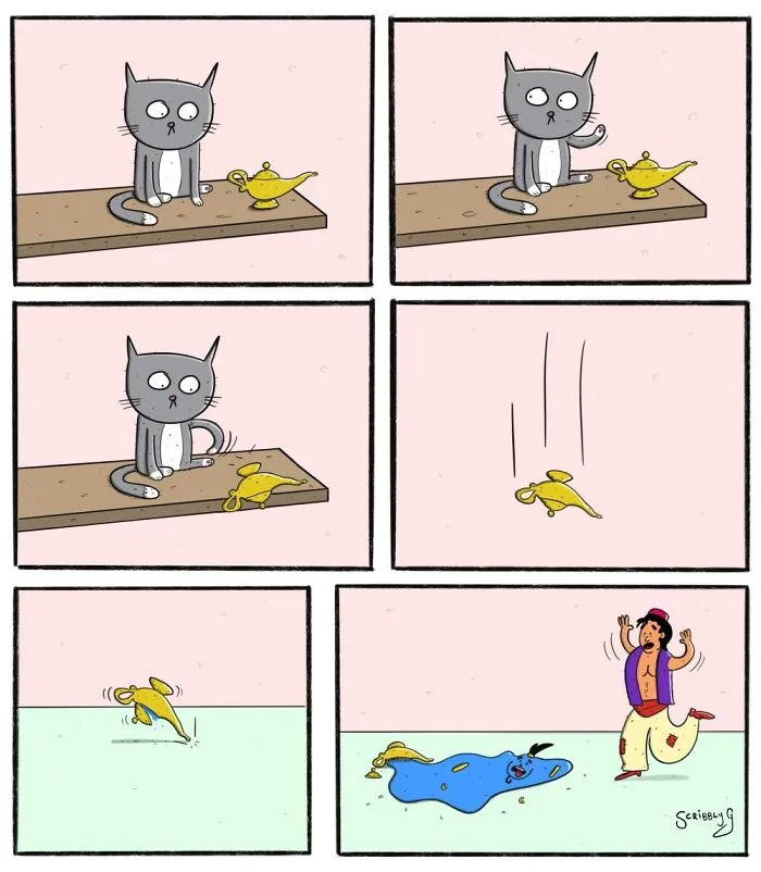 Artist Makes Funny Comics With Unexpected Endings And A Pinch Of Dark Humor (27 New Pics)