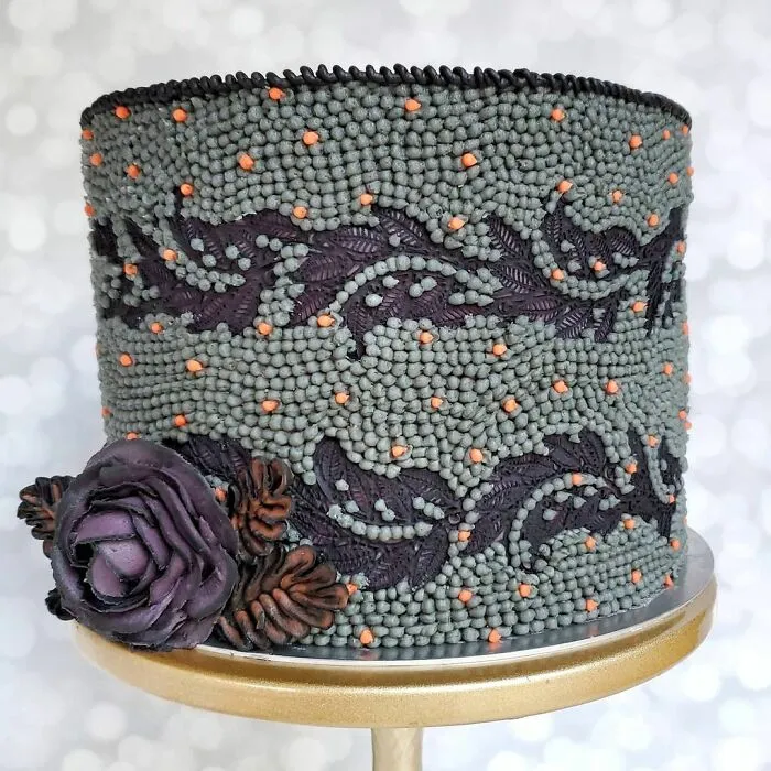 60 Decorated Cakes That Like They’ve Been Embroidered By This Food Artist