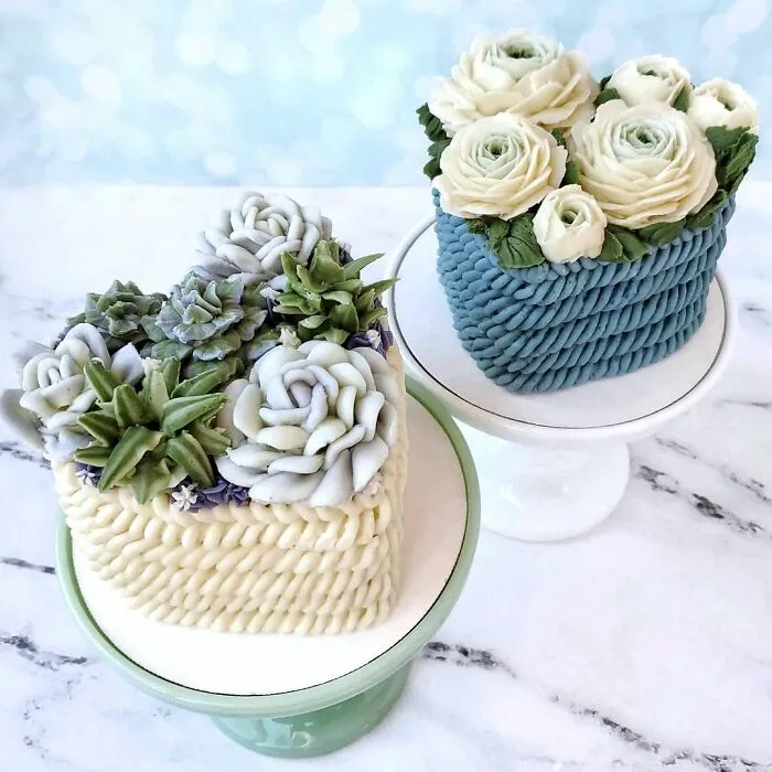 60 Decorated Cakes That Like They’ve Been Embroidered By This Food Artist