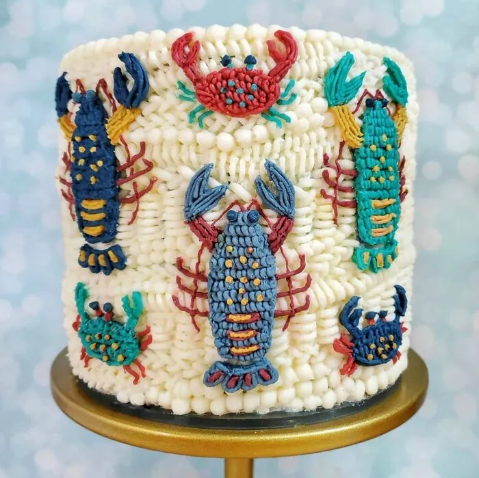 60 Decorated Cakes That Like They’ve Been Embroidered By This Food Artist