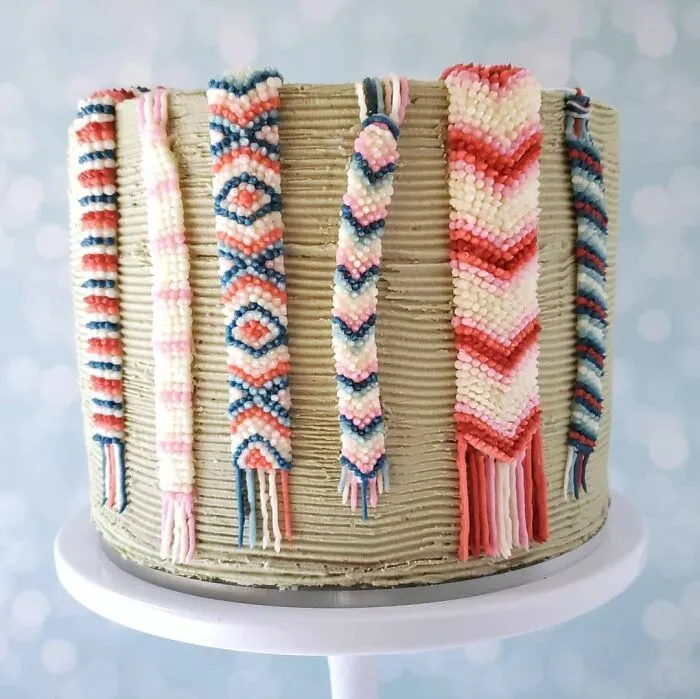 60 Decorated Cakes That Like They’ve Been Embroidered By This Food Artist