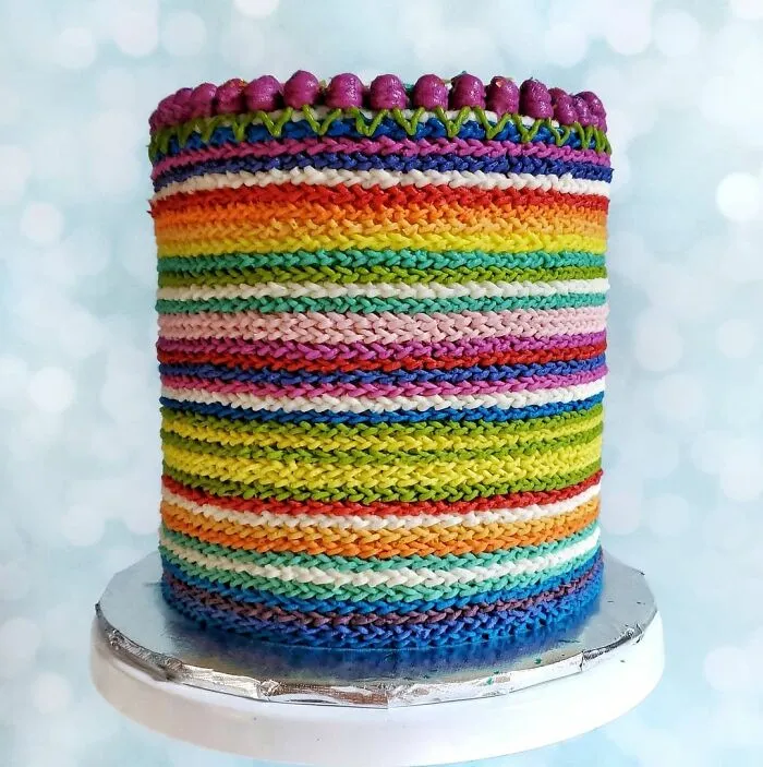 60 Decorated Cakes That Like They’ve Been Embroidered By This Food Artist
