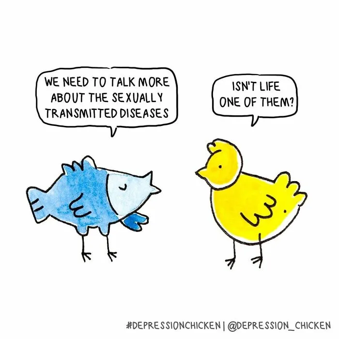 I Created These 30 Comics That You Will Probably Relate To If You’re Depressed (New Pics)