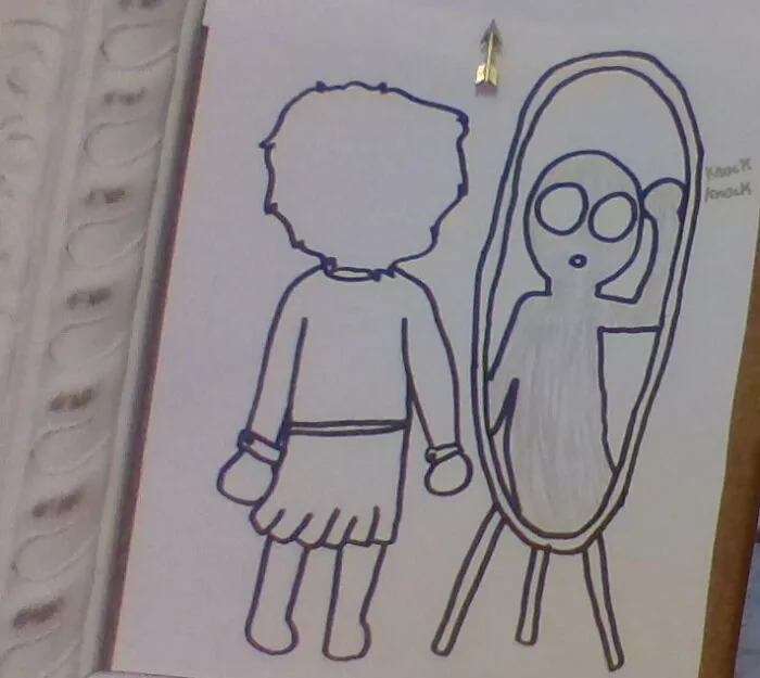 Knock From The Mirror