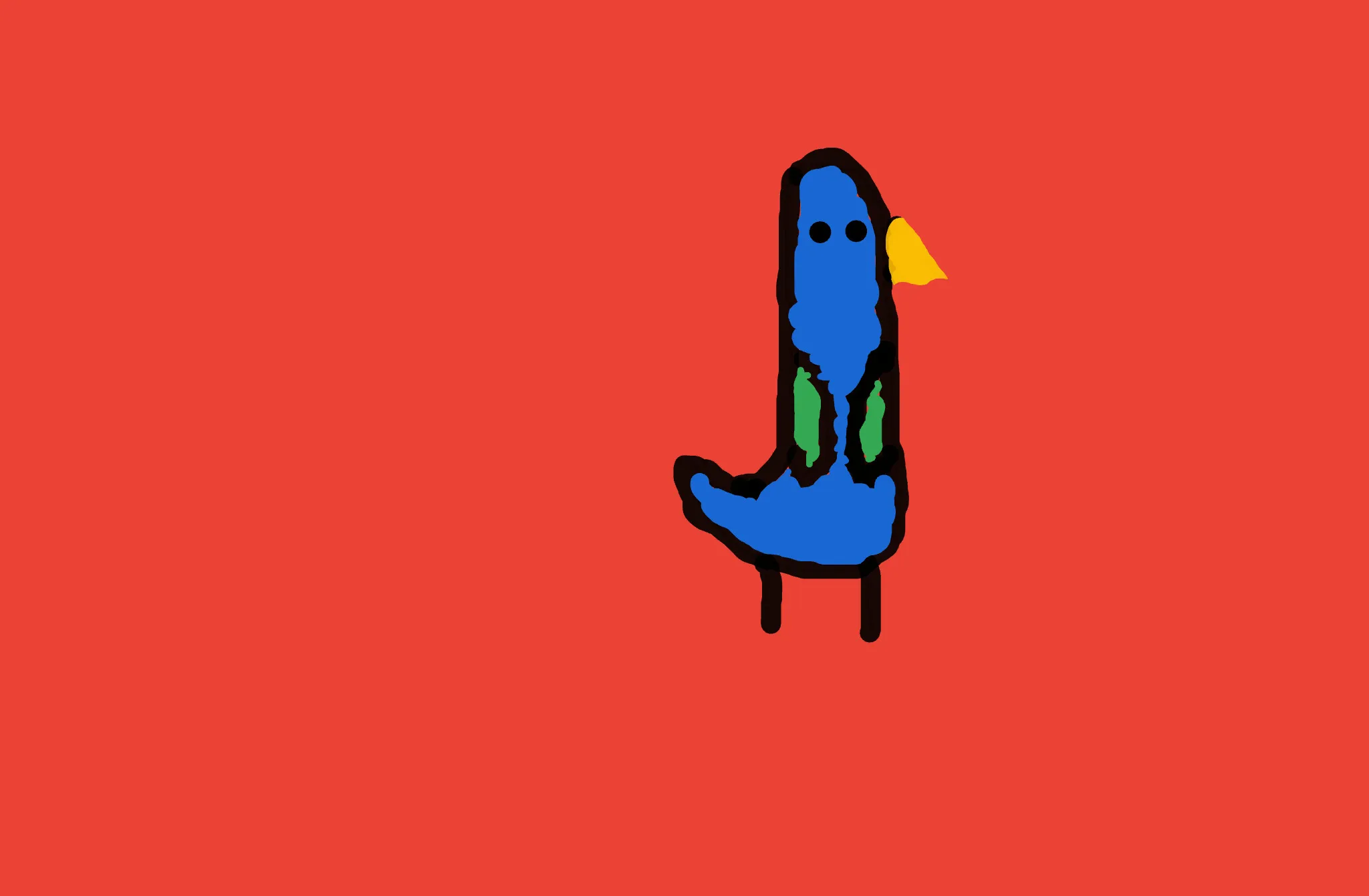 Hey Pandas, Draw A Bird With A Mouse.(Harder Than It Looks)