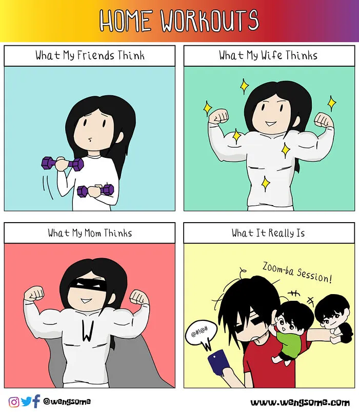 The Reality Of Home Workouts