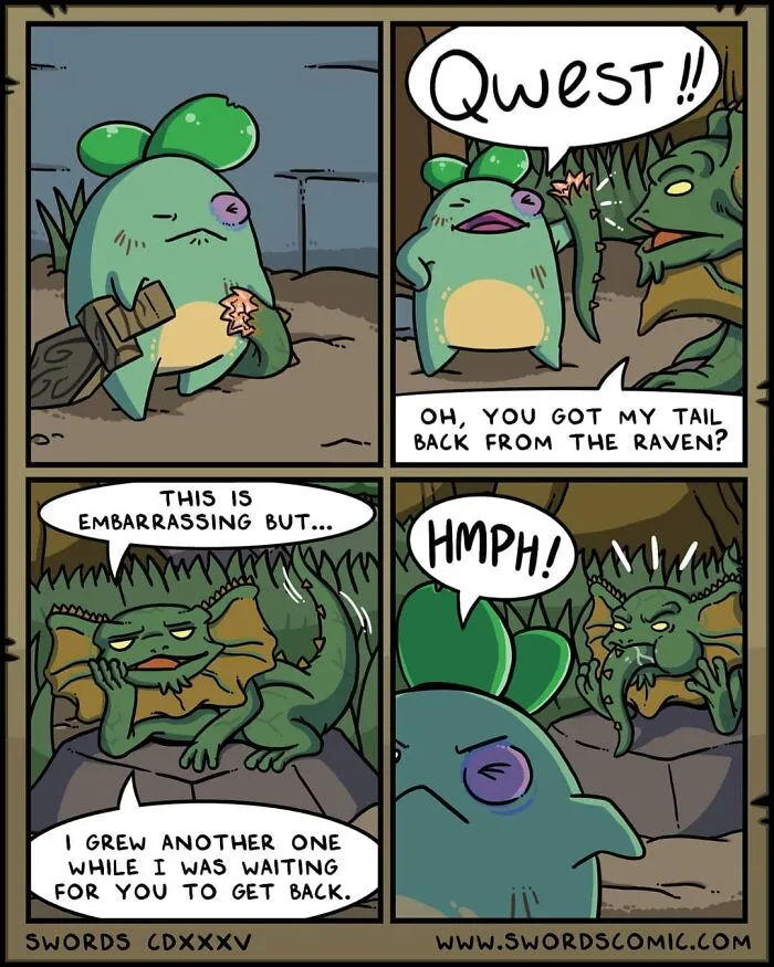 I Make Comics About A Fantasy World Where Everyone And Everything’s Weapon Of Choice Is A Sword (23 Pics)