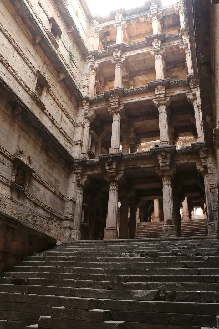 Adalaj Ni Vav, A Stepwell In A Quiet Part Of Ahmedabad, Gujarat, India