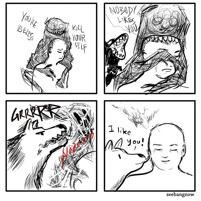 30 Comics That Show What Living With A Dog Is Really Like, By Xibang