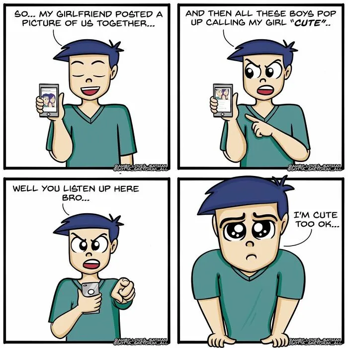 Funny And Relatable Everyday Life Comics By This Artist (45 Pics)