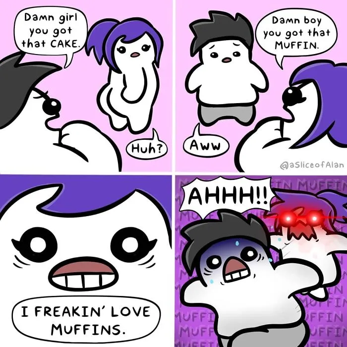 47 Funny "Slice Of Alan" Comics With Cheeky Humor And Dark Twists