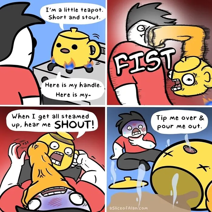 47 Funny "Slice Of Alan" Comics With Cheeky Humor And Dark Twists