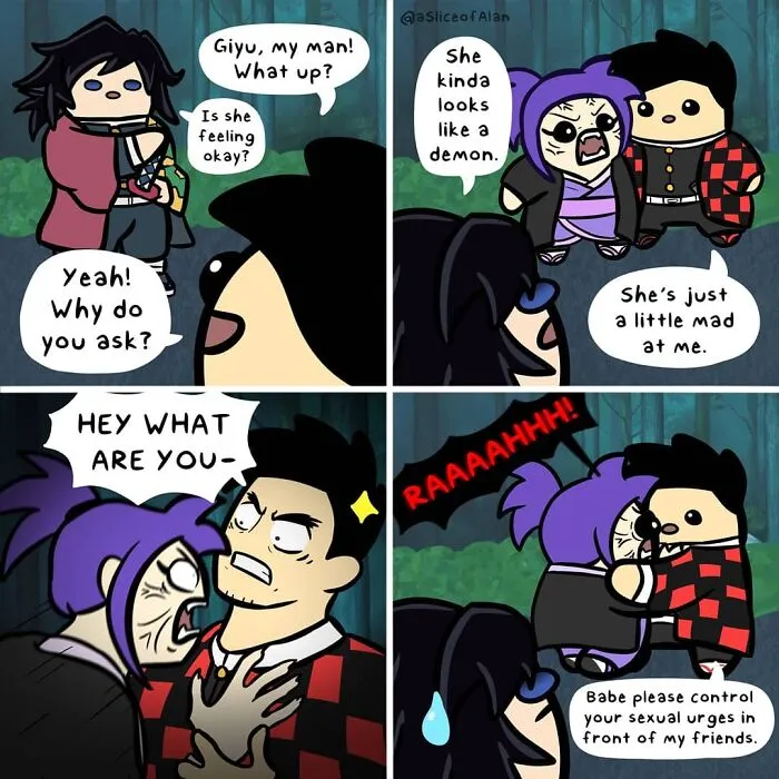 47 Funny "Slice Of Alan" Comics With Cheeky Humor And Dark Twists