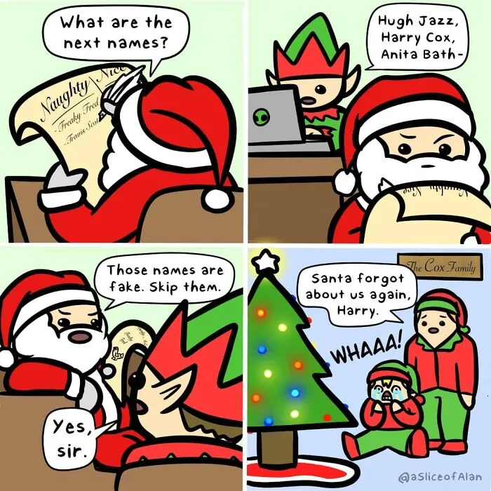 47 Funny "Slice Of Alan" Comics With Cheeky Humor And Dark Twists