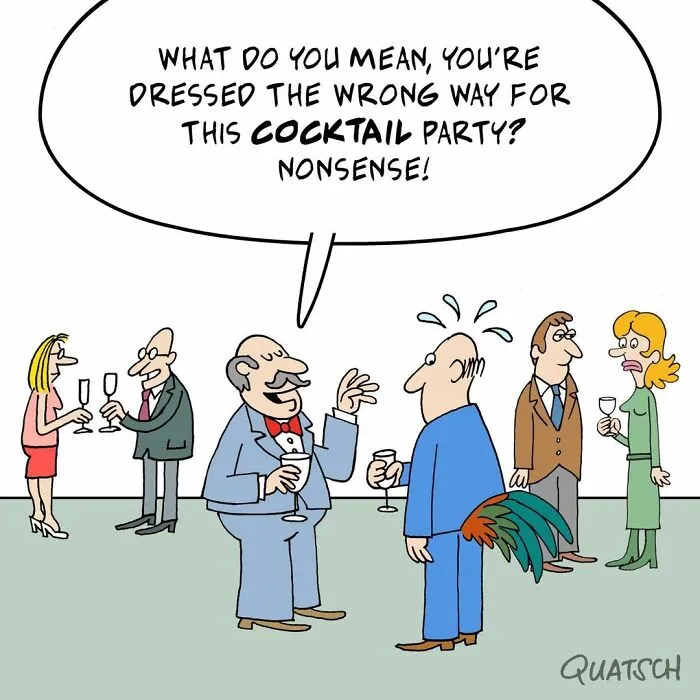 This Comics Artist Illustrates Absurd And Fun Situations That Might Make You Laugh (30 Pics)