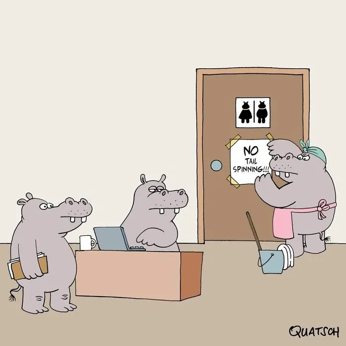 This Comics Artist Illustrates Absurd And Fun Situations That Might Make You Laugh (30 Pics)