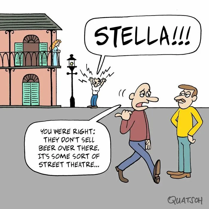 This Comics Artist Illustrates Absurd And Fun Situations That Might Make You Laugh (30 Pics)