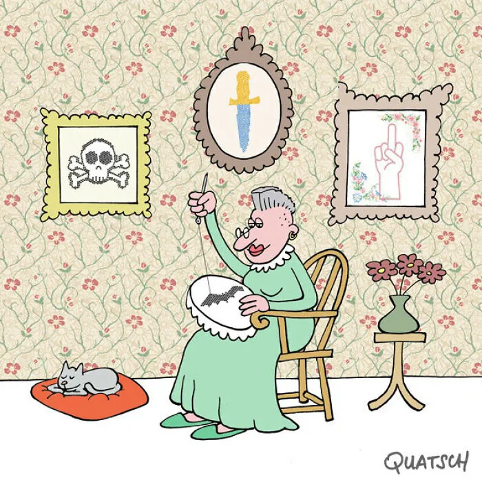 This Comics Artist Illustrates Absurd And Fun Situations That Might Make You Laugh (30 Pics)