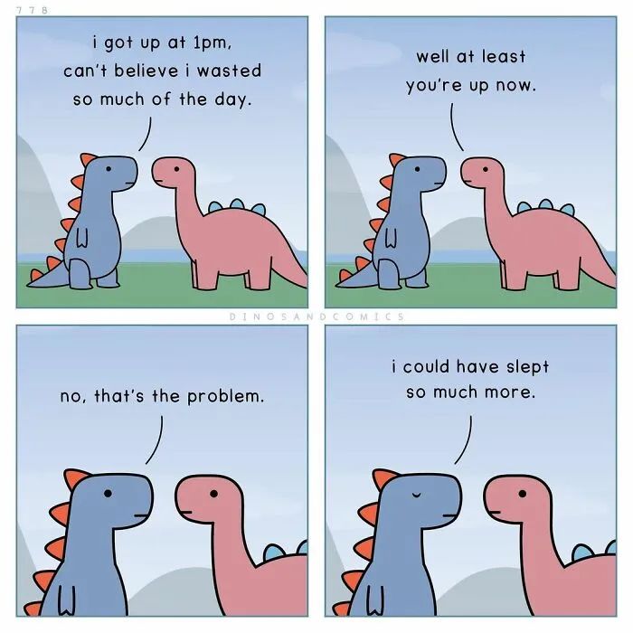 30 New Funny Comics About Self-Aware Dinosaurs And Their Mental Health