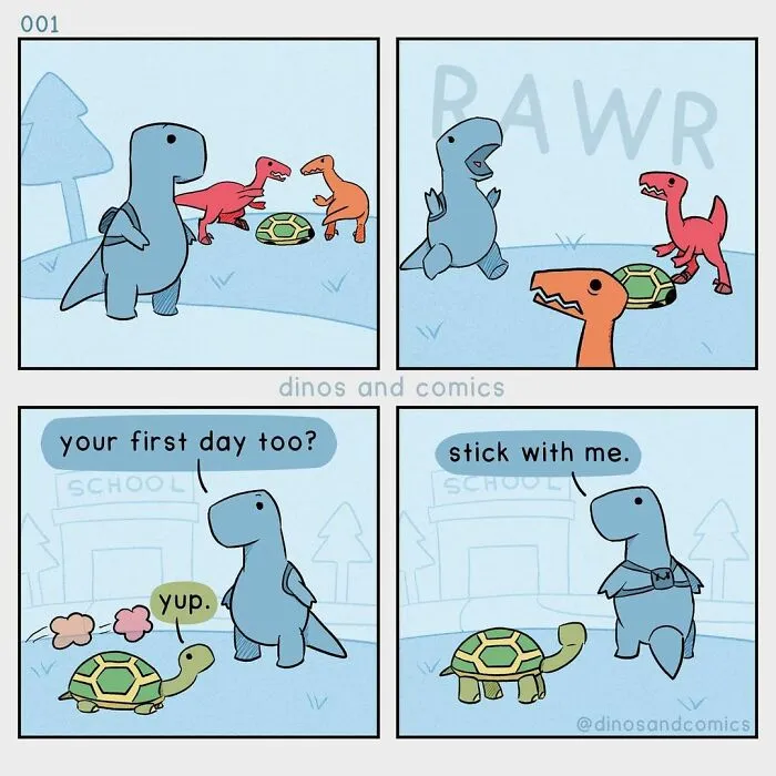 30 New Funny Comics About Self-Aware Dinosaurs And Their Mental Health