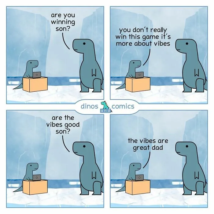 30 New Funny Comics About Self-Aware Dinosaurs And Their Mental Health