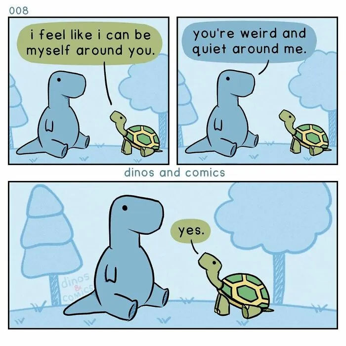 30 New Funny Comics About Self-Aware Dinosaurs And Their Mental Health