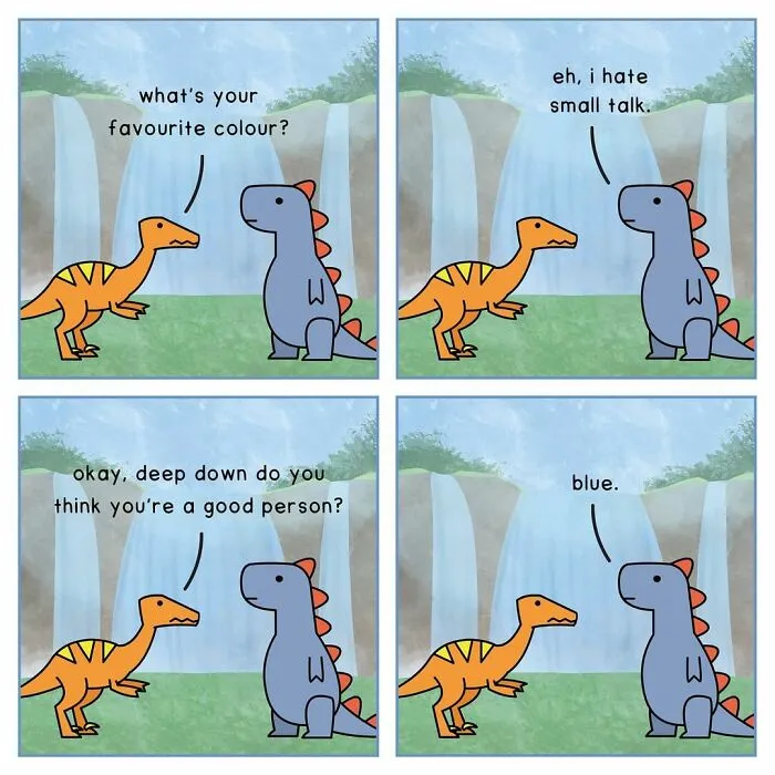 30 New Funny Comics About Self-Aware Dinosaurs And Their Mental Health