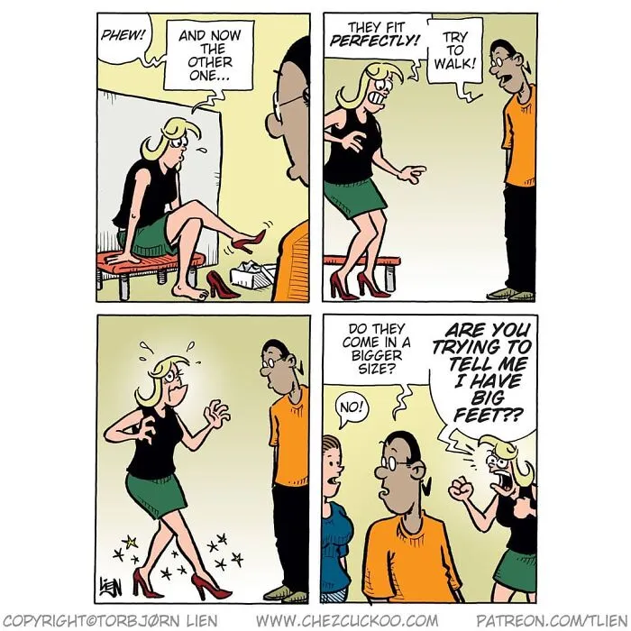 Norwegian Artist Creates Fun Comics With Unexpected Endings (70 Pics)