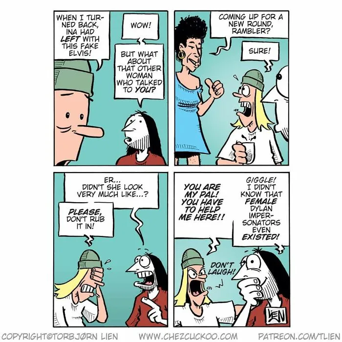 Norwegian Artist Creates Fun Comics With Unexpected Endings