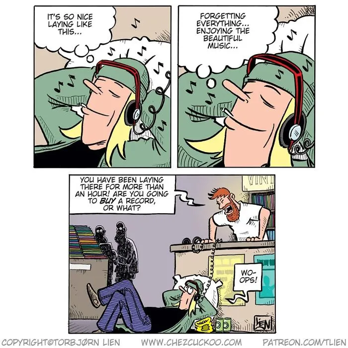 Norwegian Artist Creates Fun Comics With Unexpected Endings (70 Pics)