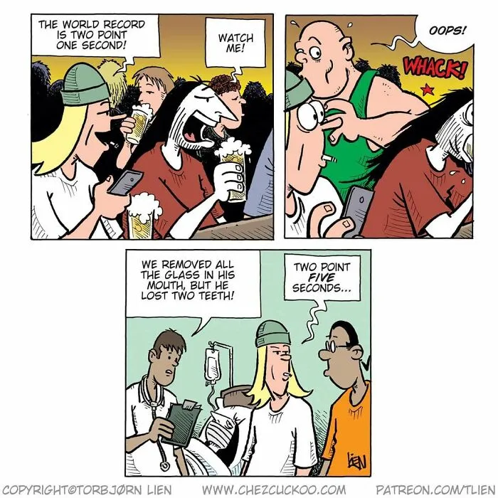 Norwegian Artist Creates Fun Comics With Unexpected Endings (70 Pics)