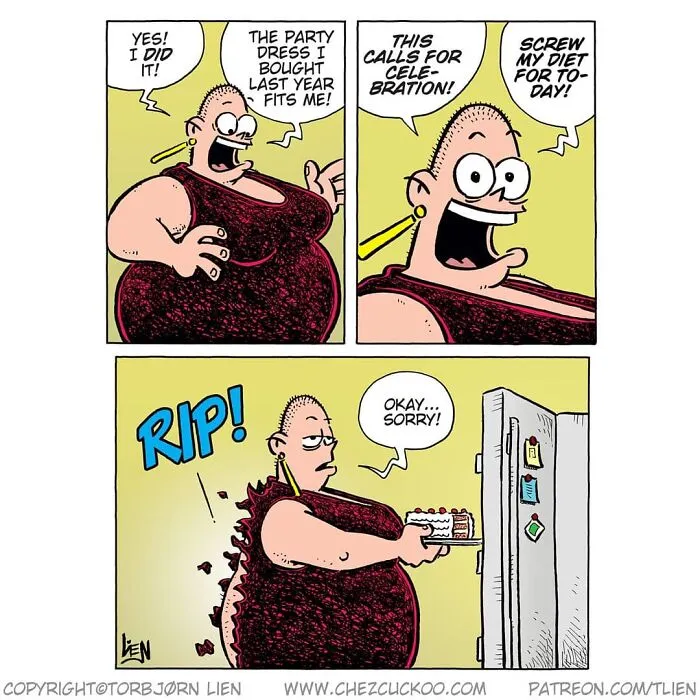 Norwegian Artist Creates Fun Comics With Unexpected Endings (70 Pics)