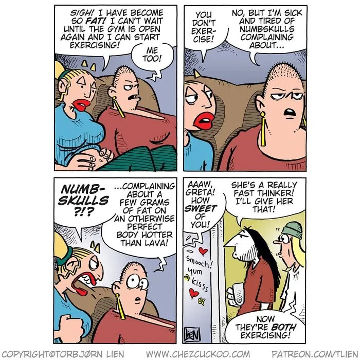 Norwegian Artist Creates Fun Comics With Unexpected Endings (70 Pics)