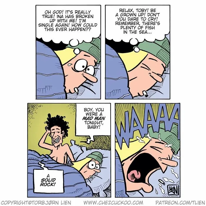 Norwegian Artist Creates Fun Comics With Unexpected Endings (70 Pics)
