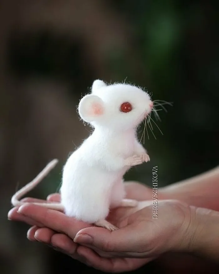 30 Adorable Needle-Felted Wool Animals By Yulia Derevschikova (New Pics)