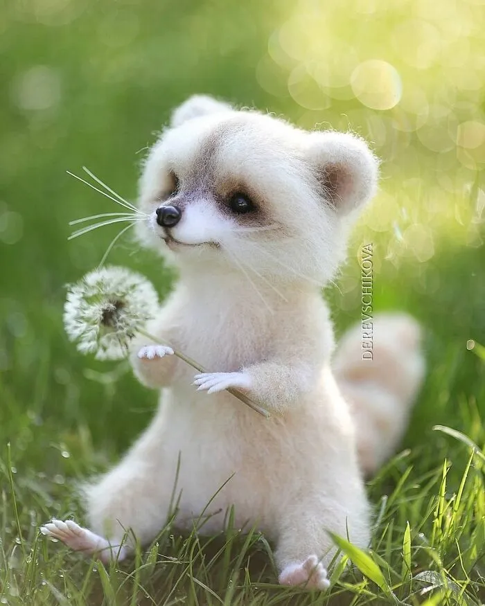30 Adorable Needle-Felted Wool Animals By Yulia Derevschikova (New Pics)